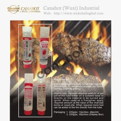 आउटडोर कैटरिंग के लिए इथेनॉल इग्निशन जेल (फायर लाइटर)